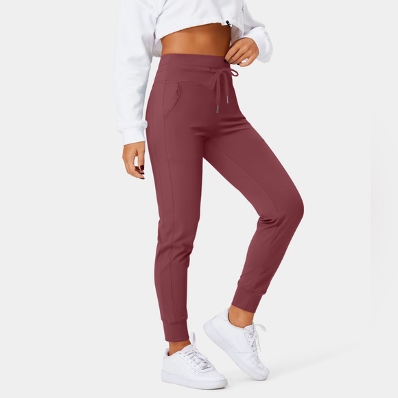 Halara TALL Airy High Waisted Drawstring Cool Touch Joggers-UPF50+ | NEW/NWT!🖤 - Picture 4 of 12